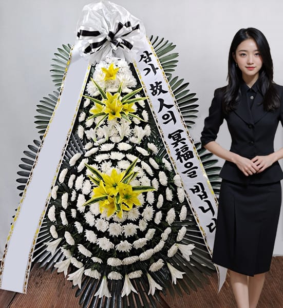 한양대병원 장례식장 특대형 화환